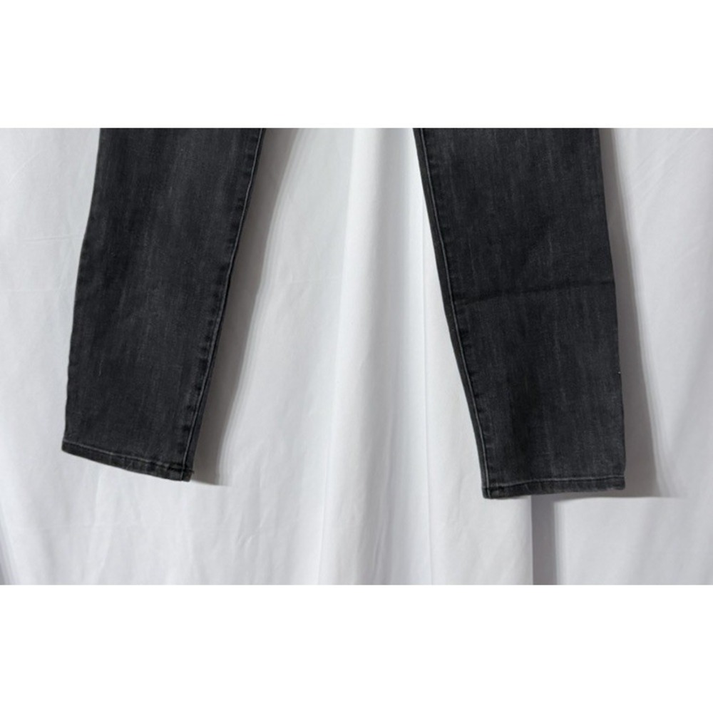 NWT Express Skinny Mid Rise Womens Stretch Black Flexx Jeans Denim Size M 6/8/10 - Picture 4 of 11